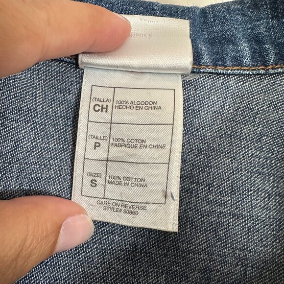 Disney Pixar Cars Lightning McQueen Denim Jacket Small - Picture 6 of 12